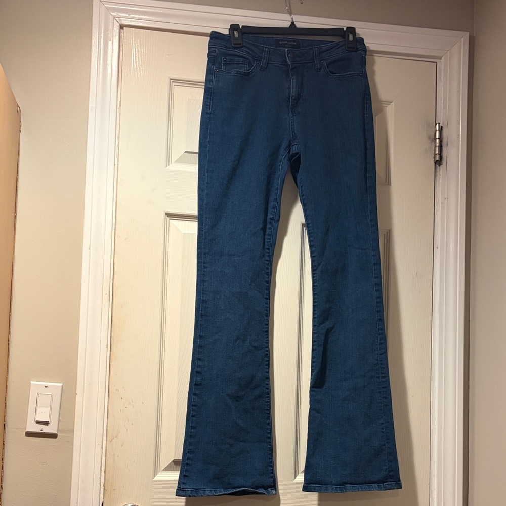 Banana Republic Dark Blue Wide Leg Jeans